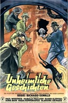 Unheimliche Geschichten - German Movie Poster (xs thumbnail)