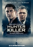 Hunter Killer - German Movie Poster (xs thumbnail)