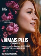 It Ends with Us - French Movie Poster (xs thumbnail)