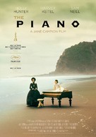 The Piano - Swedish Re-release movie poster (xs thumbnail)