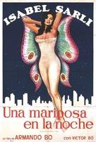 Una mariposa en la noche - Argentinian Movie Poster (xs thumbnail)