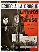 Die Tote aus der Themse - French Movie Poster (xs thumbnail)
