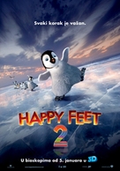Happy Feet Two - Serbian Movie Poster (xs thumbnail)