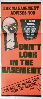 Don't Look in the Basement Poster