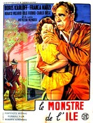 Il mostro dell&#039;isola - French Movie Poster (xs thumbnail)