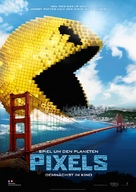 Pixels - German Movie Poster (xs thumbnail)