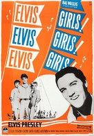 Girls! Girls! Girls! - Swedish Movie Poster (xs thumbnail)