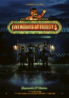 Five Nights at Freddy&#039;s - Swedish Movie Poster (xs thumbnail)