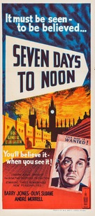 Seven Days to Noon - Australian Movie Poster (xs thumbnail)