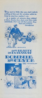 Bonnie and Clyde - Australian Movie Poster (xs thumbnail)