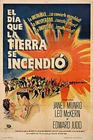The Day the Earth Caught Fire - Argentinian Movie Poster (xs thumbnail)