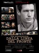 Which Way Is the Front Line from Here? The Life and Time of Tim Hetherington - Italian Movie Poster (xs thumbnail)