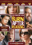 Burn After Reading - Finnish Movie Cover (xs thumbnail)