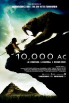 10,000 BC - Swiss Movie Poster (xs thumbnail)