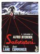 Saboteur - Italian Movie Poster (xs thumbnail)