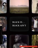 Black is... Black Ain&#039;t - Blu-Ray movie cover (xs thumbnail)