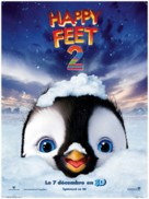 Happy Feet Two - French Movie Poster (xs thumbnail)