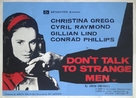Don&#039;t Talk to Strange Men - British Movie Poster (xs thumbnail)