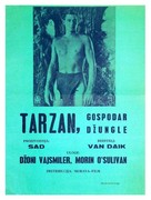 Tarzan the Ape Man - Czech Movie Poster (xs thumbnail)
