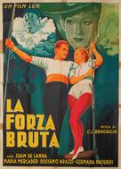 La forza bruta - Italian Movie Poster (xs thumbnail)