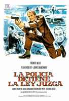 La polizia incrimina la legge assolve - Spanish Movie Poster (xs thumbnail)