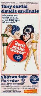 Don&#039;t Make Waves - Australian Movie Poster (xs thumbnail)
