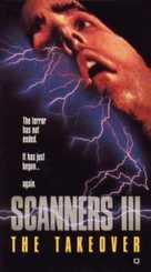 Scanners III: The Takeover - VHS movie cover (xs thumbnail)