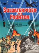 Blitzm&auml;dels an die Front - Danish Movie Poster (xs thumbnail)