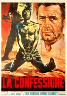 L'aveu - Italian Movie Poster (xs thumbnail)