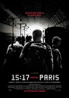 The 15:17 to Paris - Portuguese Movie Poster (xs thumbnail)