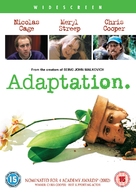 Adaptation. - British DVD movie cover (xs thumbnail)