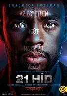 21 Bridges - Hungarian Movie Poster (xs thumbnail)
