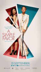 A Simple Favor - Singaporean Movie Poster (xs thumbnail)