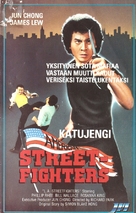 Los Angeles Streetfighter - Finnish VHS movie cover (xs thumbnail)