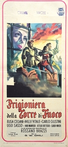 La prigioniera della torre di fuoco - Italian Movie Poster (xs thumbnail)