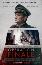 Operation Finale - French Movie Poster (xs thumbnail)