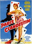 Paris clandestin - Belgian Movie Poster (xs thumbnail)