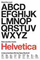 Helvetica - Movie Poster (xs thumbnail)