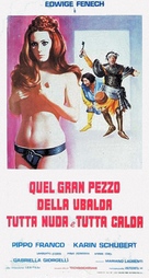 Quel gran pezzo dell&#039;Ubalda tutta nuda e tutta calda - Italian Theatrical movie poster (xs thumbnail)