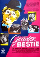Geliebte Bestie - German Movie Poster (xs thumbnail)