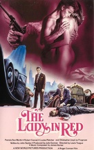 The Lady in Red - Norwegian VHS movie cover (xs thumbnail)