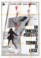 Un omicidio perfetto a termine di legge - Italian Movie Poster (xs thumbnail)