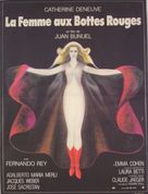 La femme aux bottes rouges - French Movie Poster (xs thumbnail)
