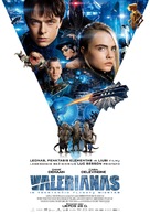 Valerian and the City of a Thousand Planets - Lithuanian Movie Poster (xs thumbnail)