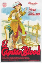 Captain Blood - Argentinian Movie Poster (xs thumbnail)