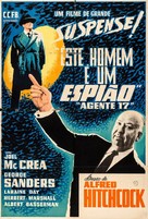 Foreign Correspondent - Brazilian Movie Poster (xs thumbnail)
