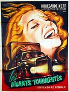 Nachts auf den Stra&szlig;en - French Movie Poster (xs thumbnail)