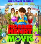 Horrid Henry: The Movie - British Blu-Ray movie cover (xs thumbnail)