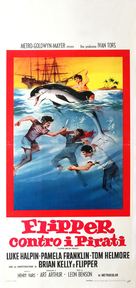 Flipper&#039;s New Adventure - Italian Movie Poster (xs thumbnail)