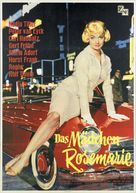 Das M&auml;dchen Rosemarie - German Movie Poster (xs thumbnail)